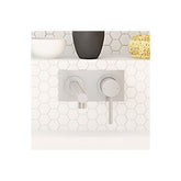 Caroma Titan 304 Stainless Steel Wall Basin Mixer